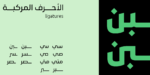 Orleen Arabic typeface - خط اورلين العربي - الصورة 8