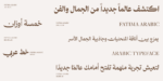⁦Fatima Arabic typeface - خط فاطمة عربي⁩ - الصورة ⁦2⁩