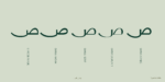 ⁦Omnia display typeface - خط أمنية للعناوين⁩ - الصورة ⁦7⁩