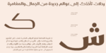 ⁦Omnia Serif typeface - خط أمنية سيرف⁩ - الصورة ⁦7⁩
