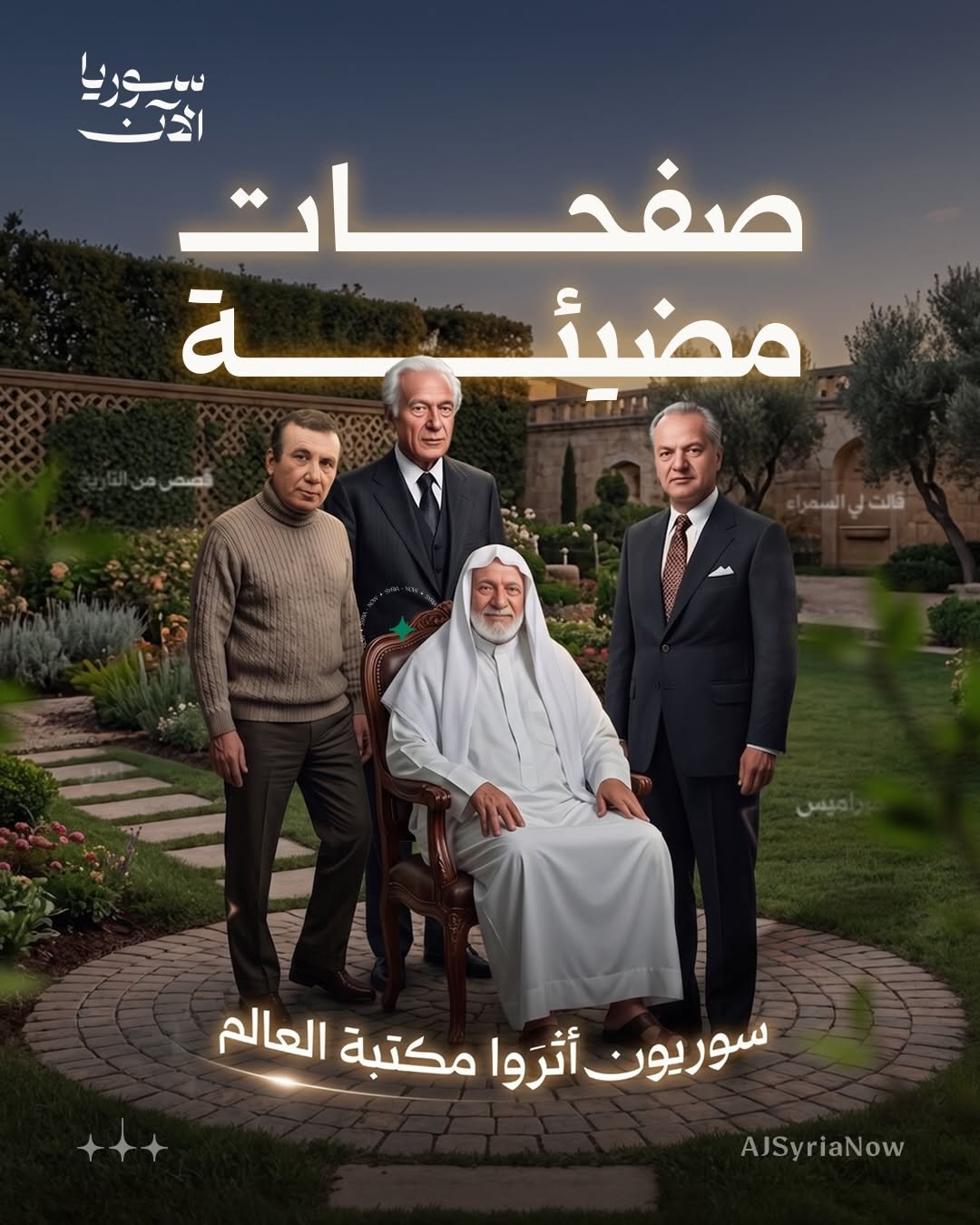 الكتاب نافذة تفتح لنا آفاق المعرفة — بخط قمرة