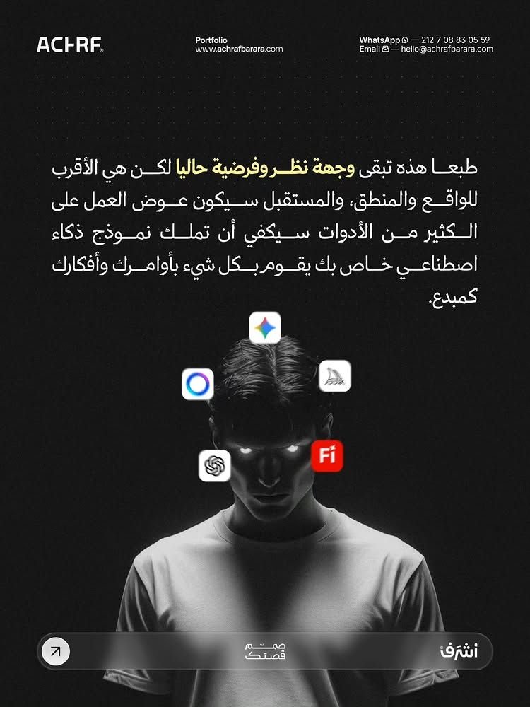 خط Achraf Barara|wathiq-thuluth في تصميم من Achraf Barara (2 من 10)