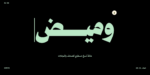 ⁦خط وميض - Wameed typeface - خط نسخ حديث⁩ - الصورة ⁦2⁩